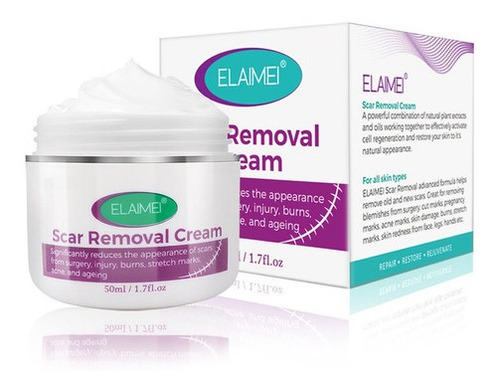 Creme De Remoção De Cicatriz De Alívio De Estrias 3pcs