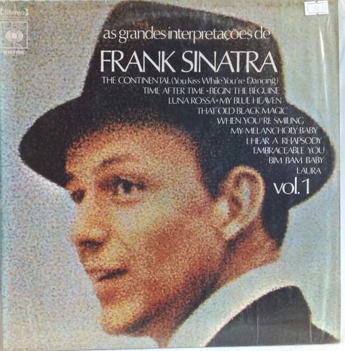 Frank Sinatra As Grandes Interpretações Volume 1 Lp 1974
