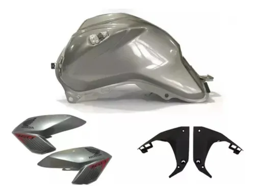 comprar Tanque + Abas Honda Cg 160 Fan (2021) Prata Ibiuna