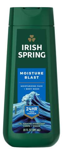 Irish Spring Gel De Bao Hidratante Para Hombres, 20 Onzas