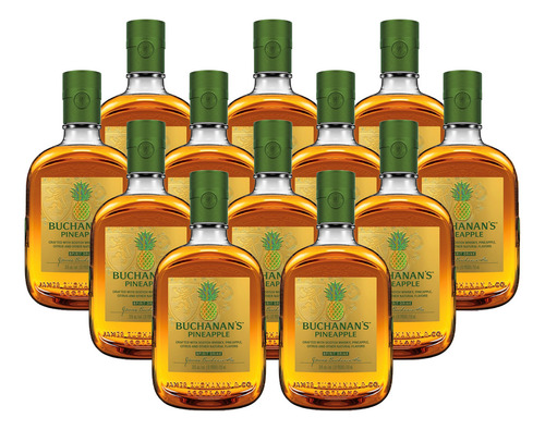 Buchanan's Pineapple Blended Licor De Whisky 750 Ml 12 Pieza