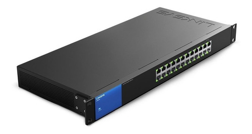 Switch 24 Bocas Gigabit Linksys Lgs124 Rackeable 48gbps Bk