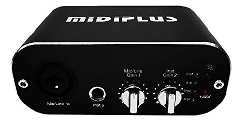 Interfaz De Audio Midiplus Audiolink Light