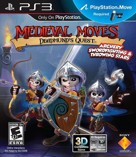 Jogo Medieval Moves Deadmunds Quest Playstation 3 Ps3 Move (Recondicionado)
