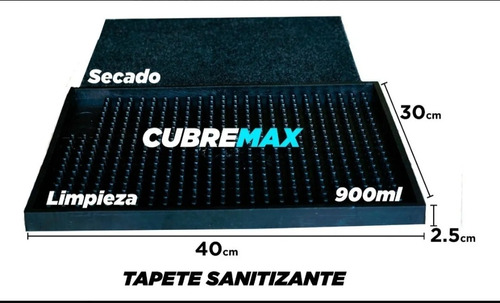 Kit Tapete Sanitizante + Felpa De Secado 40x30cm