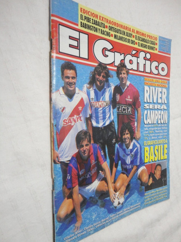 Revista El Gráfico - River - Nº 3873 - Diciembre 1993
