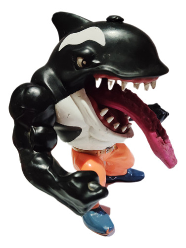 Street Wise Shark Moby Lick Mattel 95 Anime Serie Tv Vintage