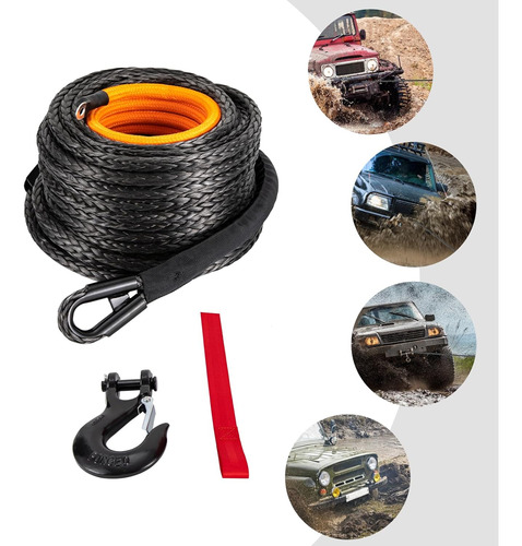 Kit De Cable De Cuerda De Cabrestante Sintético Libras De R
