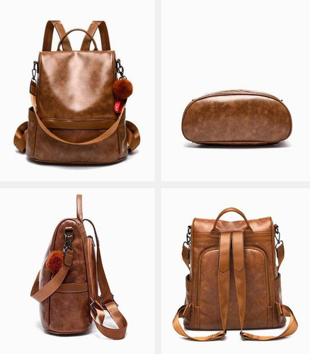 Mochila Mujer Moda Impermeable Antirrobo Bolsa Para Mujer 1