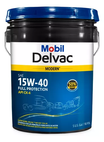 Aceite motor 15w40 caneca x 5 galones