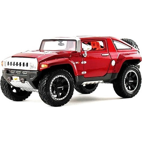 Hummer Hx Concept Pick Up - Rojo Metalico - S Maisto 1/18