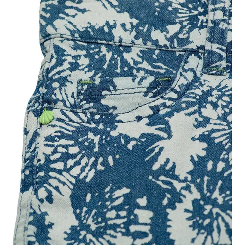 Short Algodón Verano Niña Denim