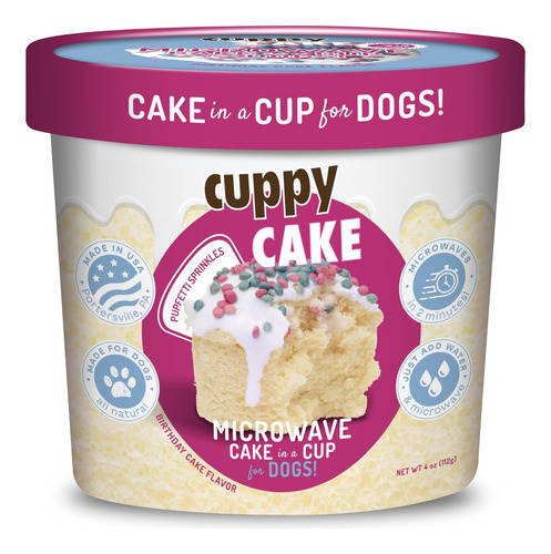 Cuppy Cake, Pastel De Microondas Para Perros