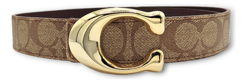 Cinturón Coach Unisex Hombre Mujer Sculpted C