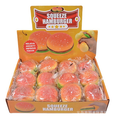 Simulación Descompresión Hamburguesa Pellizco Pellizco