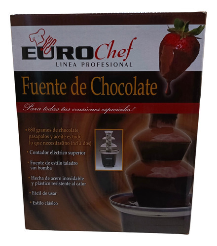 Fuente De Chocolate Euro Chef