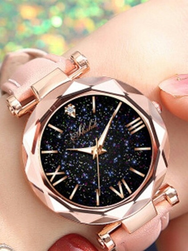 Relogio Feminino Céu Estrelado