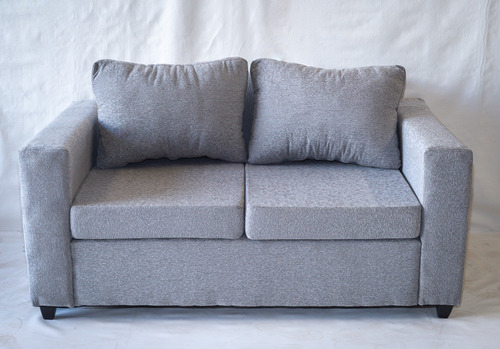 Sillon Sofa Dos Cuerpos 160x90cm Chenille Calidad Premium