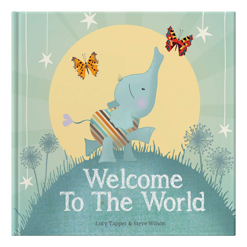 Book : Welcome To The World Keepsake Gift Book For A New...