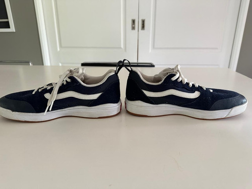 Zapatillas Vans Pro Talle Us 8,5 Gamuza Azul (Usado)