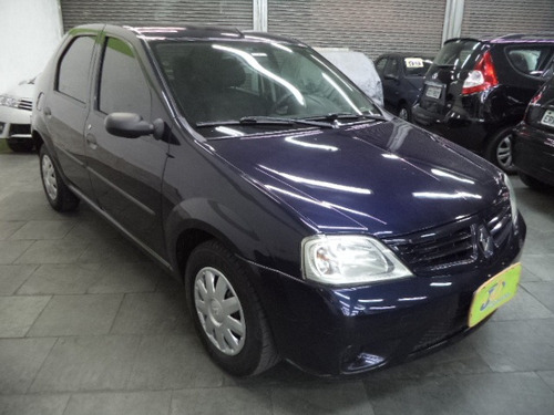 Renault Logan 1.0 16v Expression Hi-flex 2008 Preto