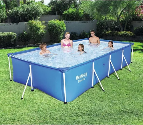 Alberca Rectangular Bestway 4.5 X 2.2 X0.84 M+ Bomba 330 Gph - $ 5,524.00