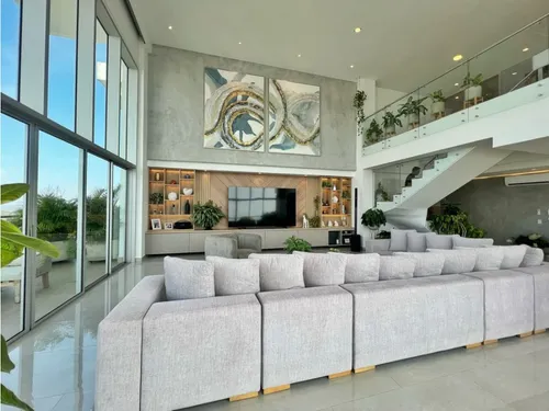 Penthouse En Venta Amoblado 3 Alcobas En Edificio Montu Vista Al Mar