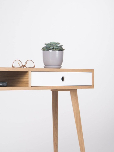 Credenza Trosta Estilo Diseño Nórdico Minimalista Encino
