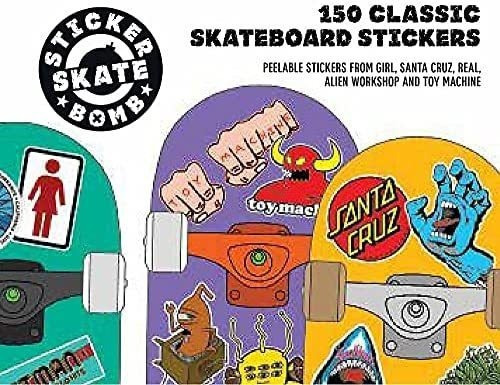 Libro: Stickerbomb Skateboard: 150 Classic Skateboard...