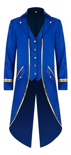 Chaqueta Medieval For Hombre, Estilo Gótico, Victoriano
