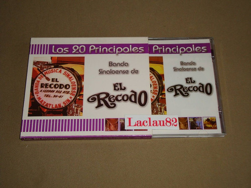 Recodo Las 20 Principales Continental Cd + Funda (Usado)