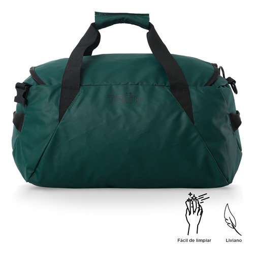 Bolso De Viaje / Mochila 2 En 1 Rever M Verde Bistro Green