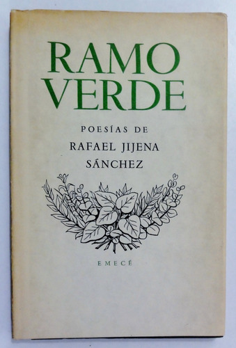 Jijena Sánchez. Ramo Verde. Antología. 1946. 1ª Edición.