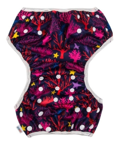 Pañal Piscina Estampado Lavable Ecológico Alva Baby Pack 5