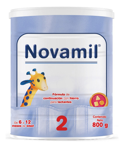 Novamil 2 800G De 6 a 12 meses