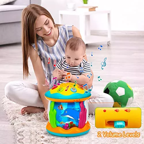  Juguetes para bebés de 6 a 12 meses o más, musicales,  iluminados, presiona y listo, juguetes para bebés de 6 a 12 meses, juguetes  para gatear para bebés, juguetes para bebés
