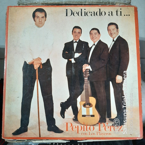 Vinilo Pepito Perez Con Los Playeros Dedicado A Ti M5