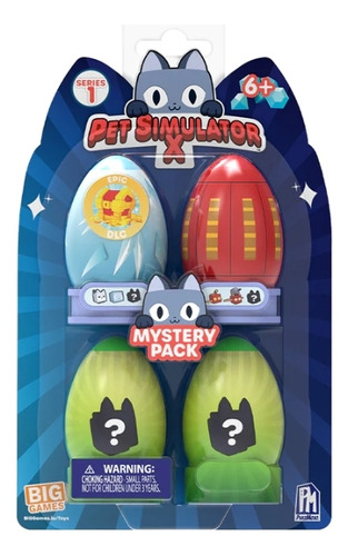 Pet Simulator - Mystery Pet Minifiguras 4-pack 