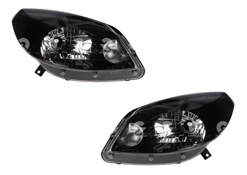 Juego Opticas Faros Delantero Sandero Stepway 2011 2012 2013