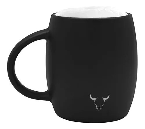 Mug De Cerámica Black De 440ml Wayu