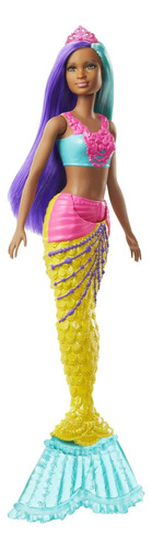 Barbie Dreamtopia Mermaid Muñeca, 12 Pulgadas, Verde Azulado