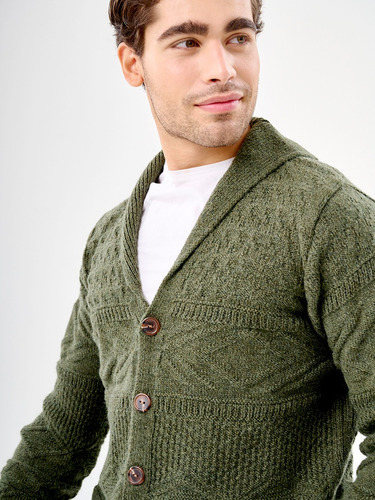 Cardigan Escote En V Otto Mauro Sergio Art 490