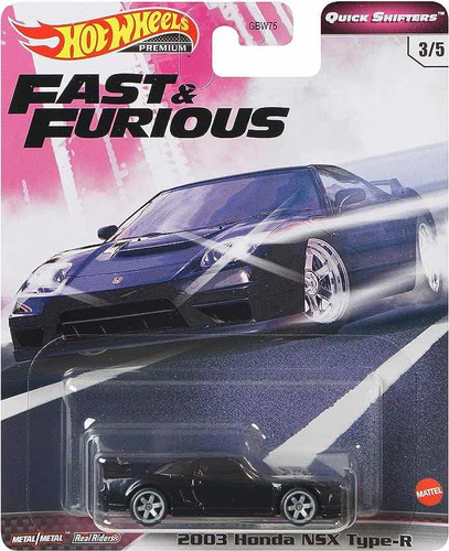 Hot Wheels Premium Fast & Furious 2003 Honda Nsx Type R