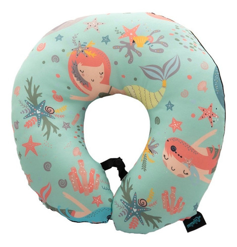 Imagen 4 de 10 de 3 Cuello Viaje Almohada Infantil Adulto Vellon Siliconado