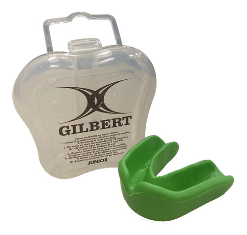 Protector Bucal Gilbert Anatomico Junior Moldeable Box