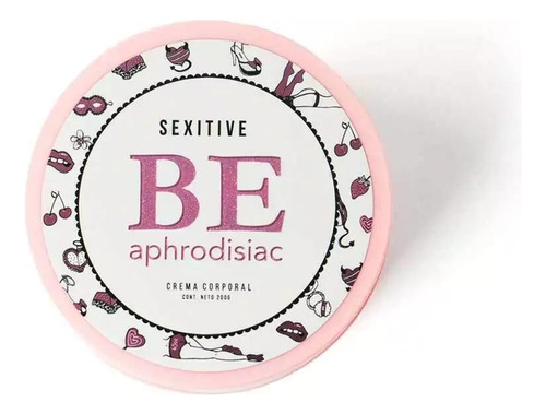 Crema Masajes Sexitive Be Aphrodisiac Glitter Sexshop