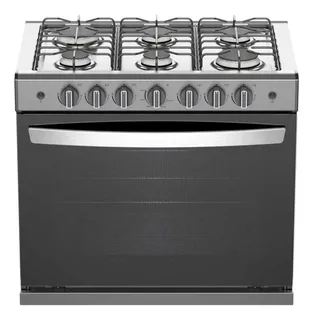 Estufa De Gas Empotre Acros Abr4120g De 80 Cm Color Tittanio