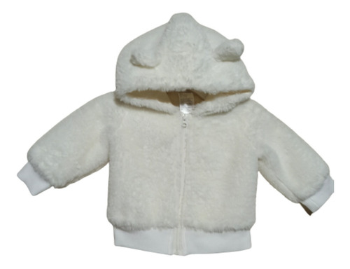 Chaqueta Polar Para Bebe Niño O Niña 3 Meses Con Capucha