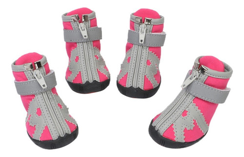 Zapatos De Perrito Para Mascotas Cat 5 Rosa