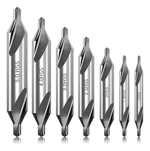 Mecha Centrar Acero Rapido 5 X 10 Bwin Din 333-a